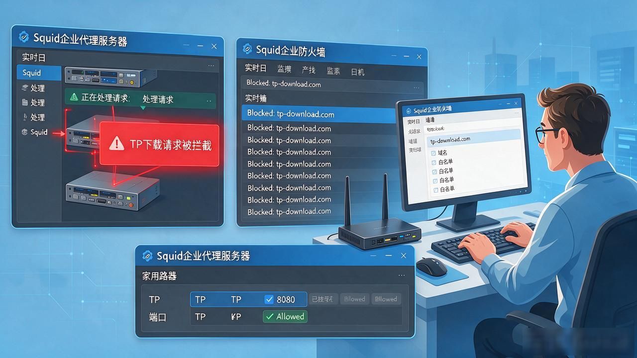 TP官方网址下载的常见配置与解决方案_TP官方下载配置错误_端口冲突代理防火墙问题