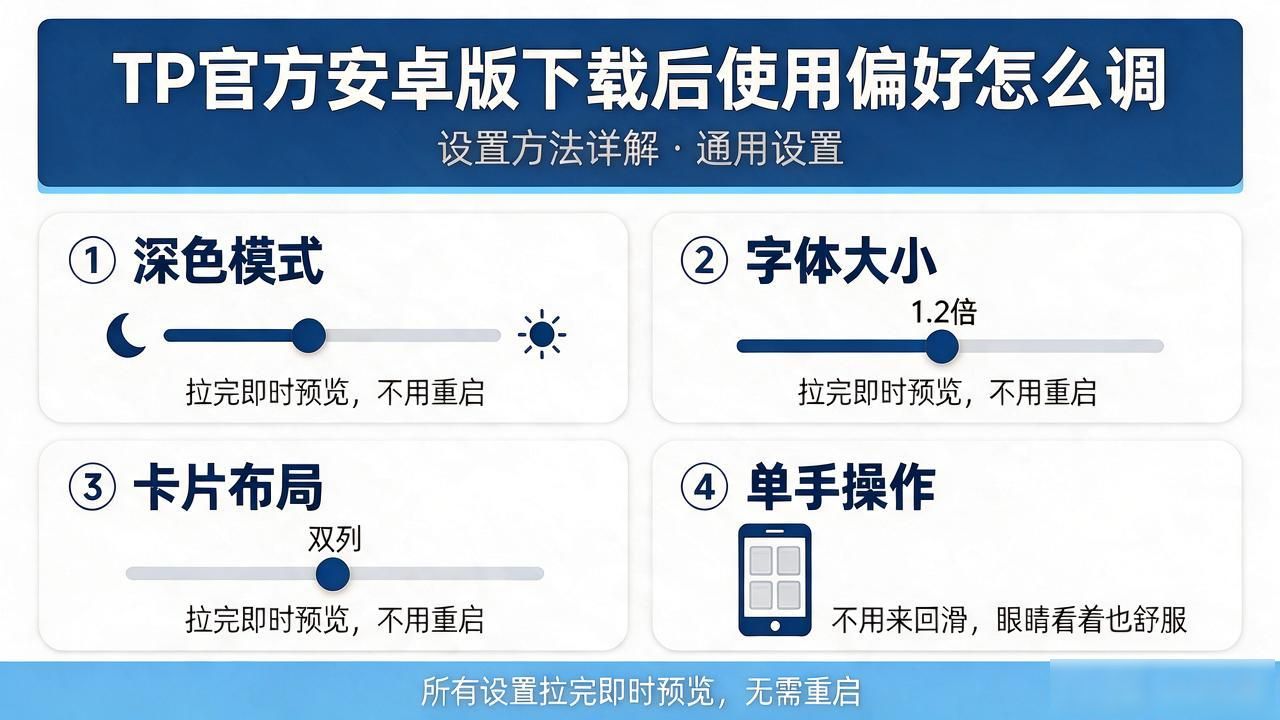 TP官方安卓最新版下载后使用偏好怎么调 设置方法详解