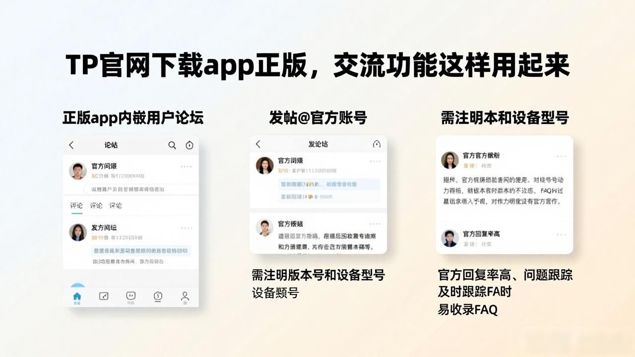 TP官网下载app正版，交流功能这样用起来