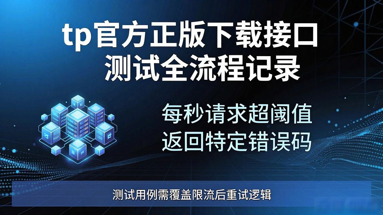tp官方正版下载接口测试全流程记录