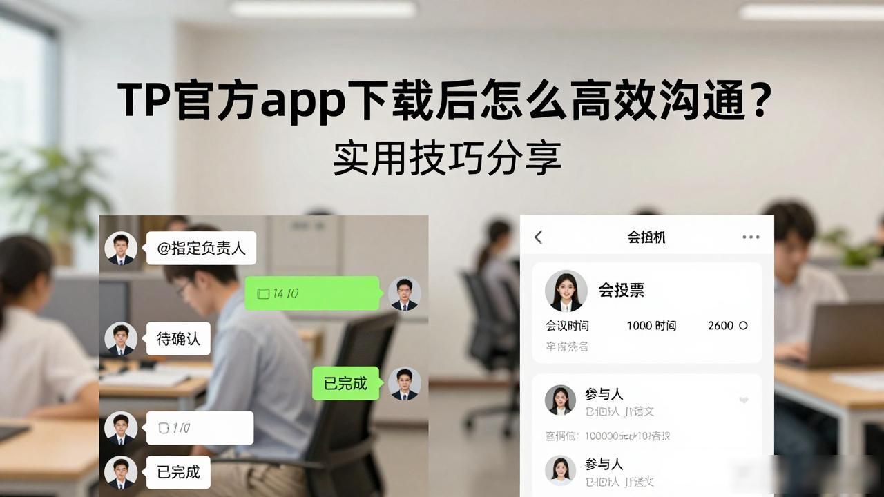 高效文件传输技巧_设置个人资料状态_如何在TP官方app下载中实现高效沟通?