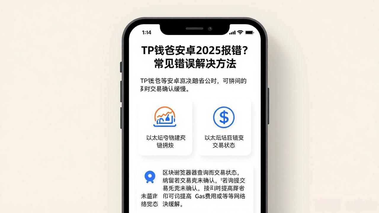 TP钱包网络连接失败解决方法_TP钱包安卓版加密货币管理报错_如何解决TP安卓版2025中常见的错误