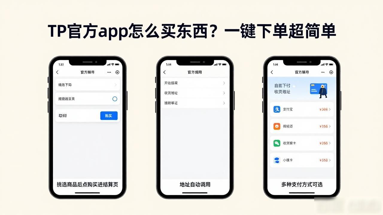 TP官方app怎么买东西？一键下单超简单