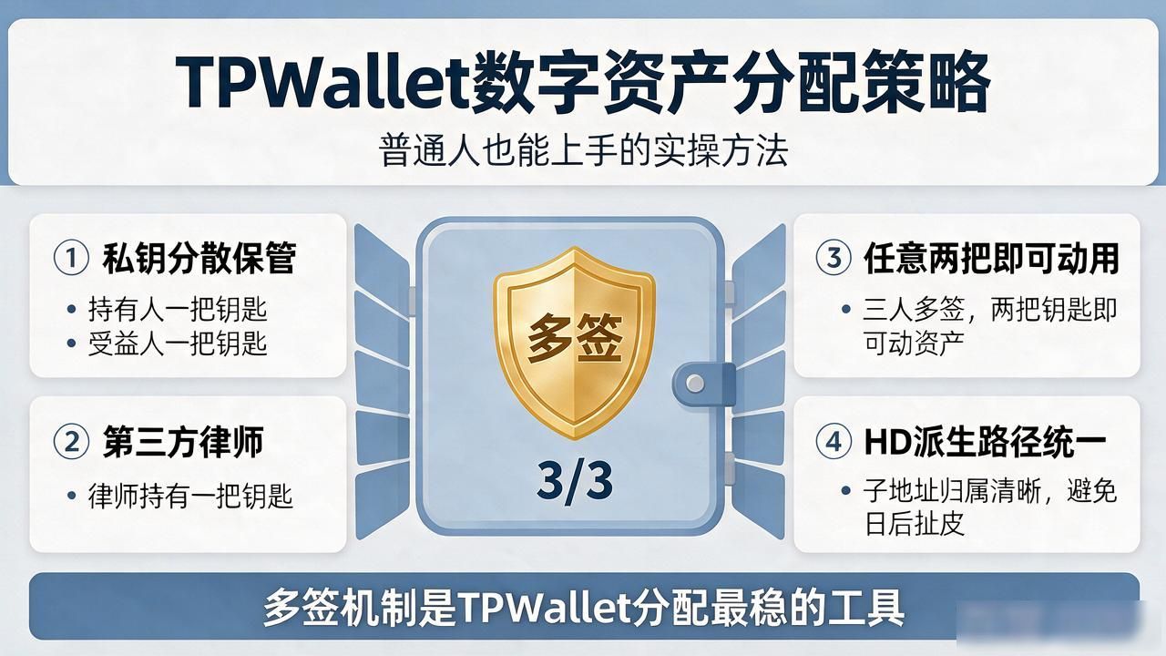 使用TPWallet进行数字资产分配的策略_多签钱包私钥分散保管策略_TPWallet家庭数字资产分配方案