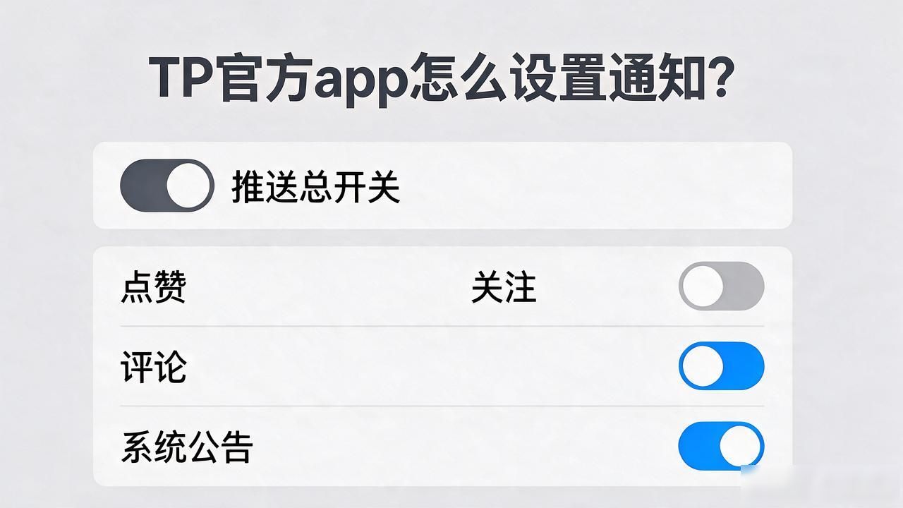TP官方app怎么设置通知？推送开关、分类提醒、免打扰一次说清