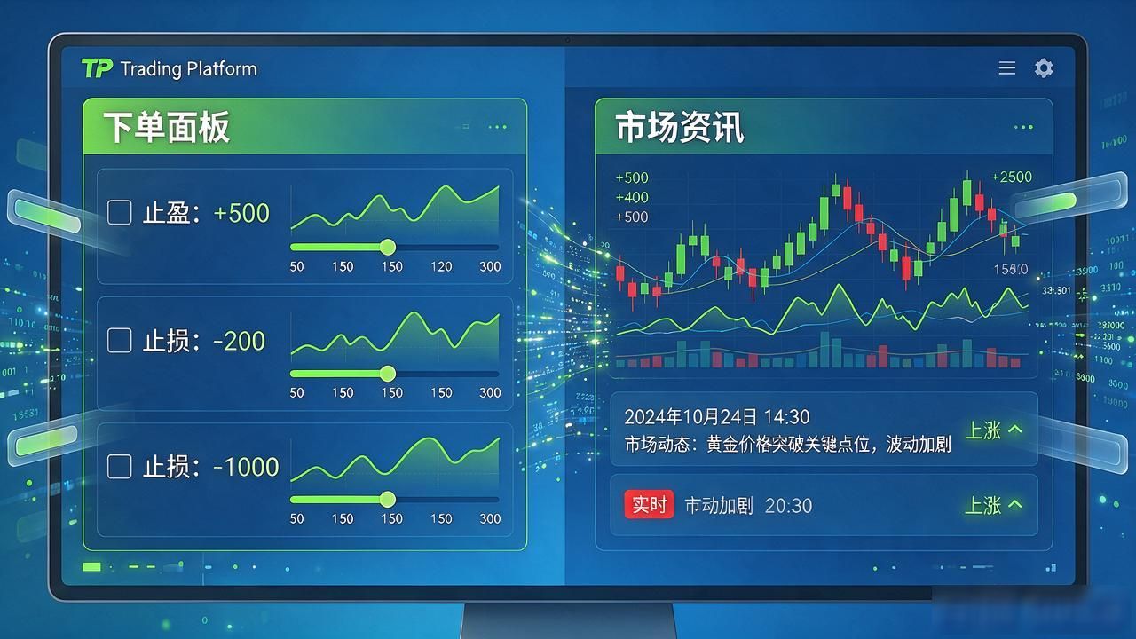 tp官方网址下载完，市场资讯入口在哪，怎么快速跟单
