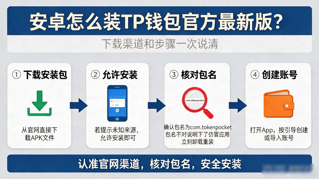 安卓怎么装TP钱包官方最新版？下载渠道和步骤一次说清
