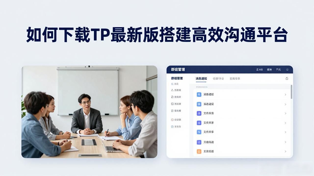如何下载TP最新版搭建高效沟通平台