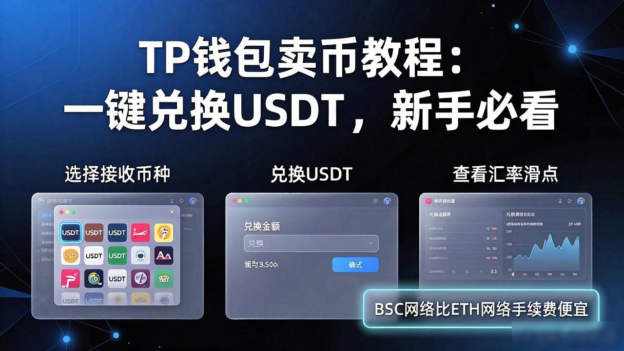 TP钱包卖币教程：一键兑换USDT，新手必看