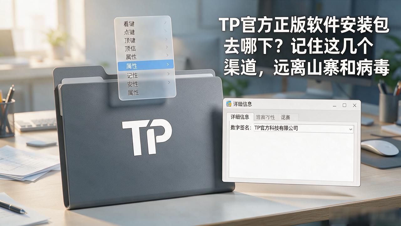 TP官方正版软件安装包去哪下？记住这几个渠道，远离山寨和病毒