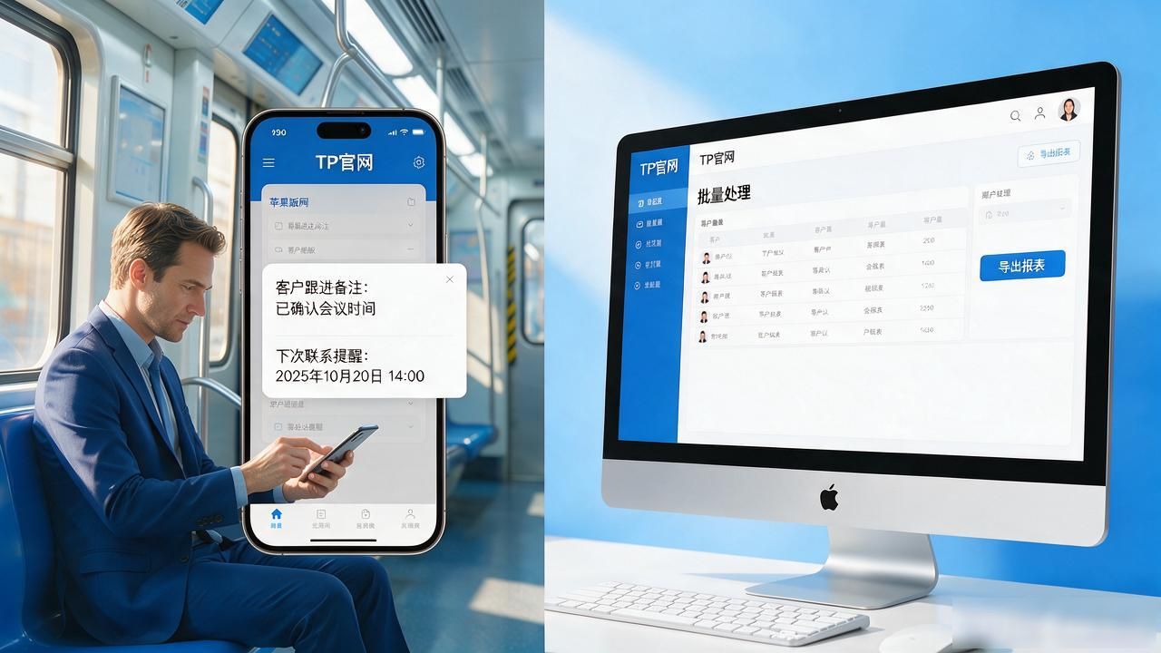 TP官网下载苹果版，客户维护不费劲