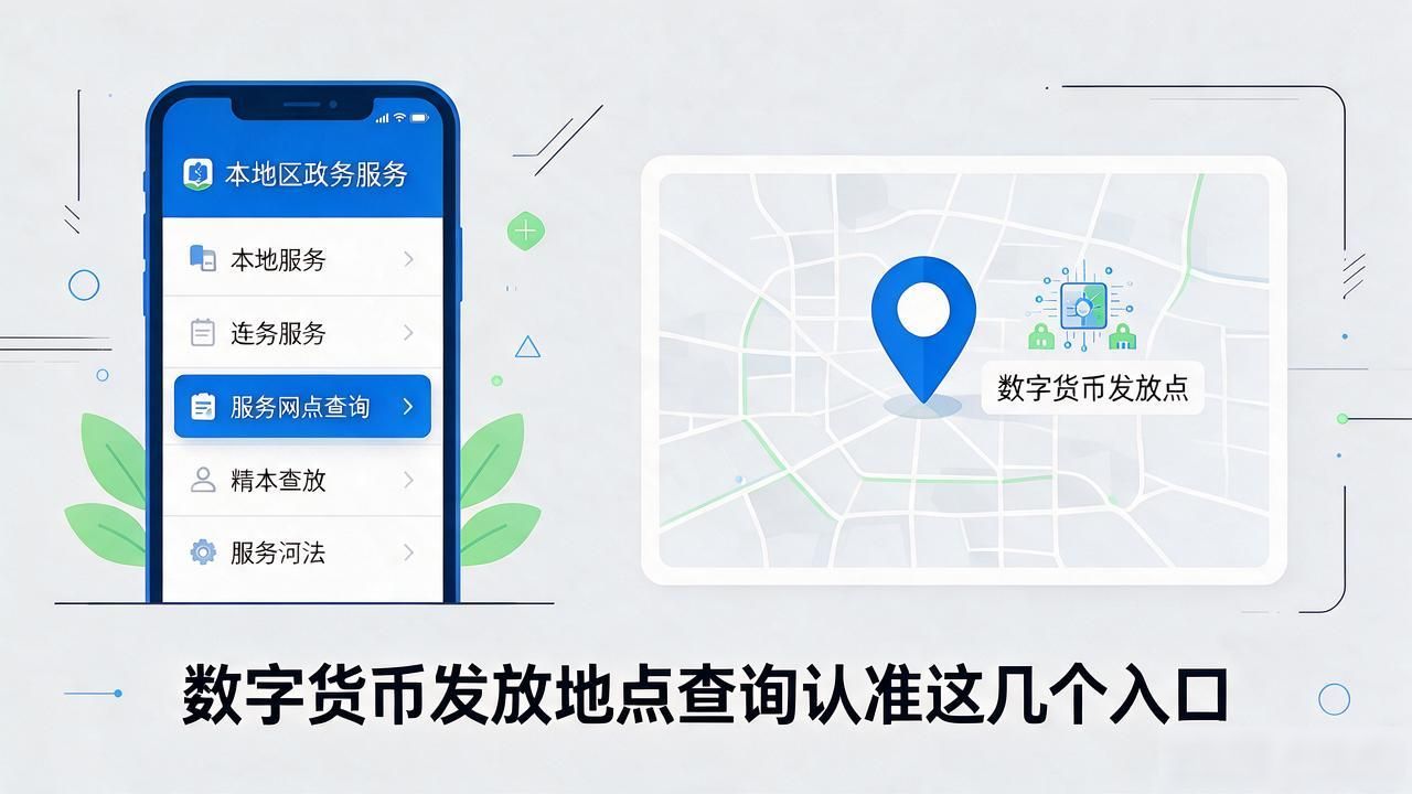 数字货币还没领？发放地点查询认准这几个入口，别再白跑一趟