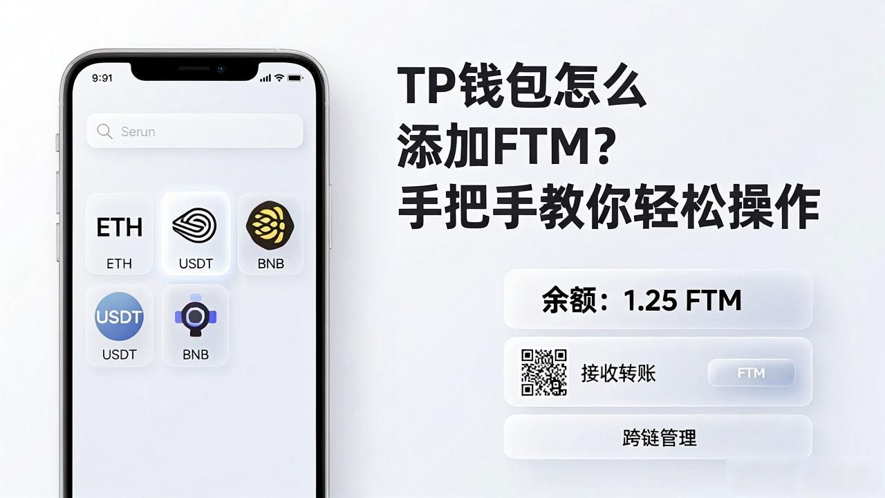 TP钱包添加Fantom代币方法_TP钱包添加FTM代币步骤_tp钱包添加ftm