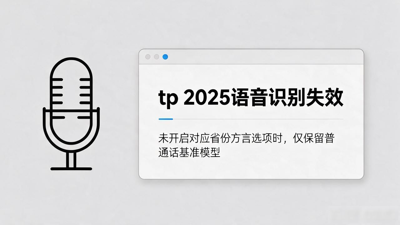 tp 2025语音识别失效，麦克风权限与方言设置全解