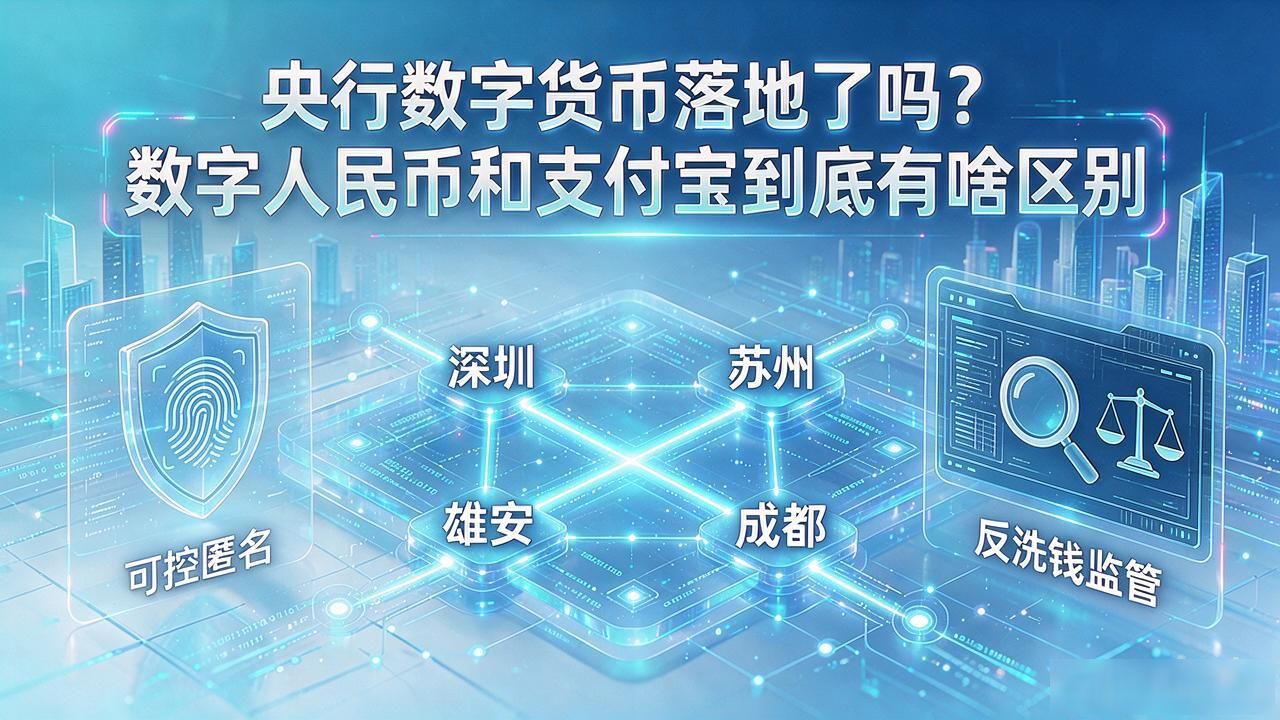 央行数字货币优势_数字人民币特点_中国的央行数字货币