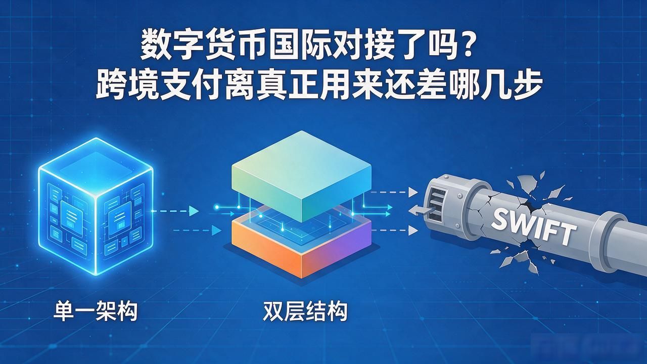 数字货币国际对接了吗？跨境支付离真正用起来还差哪几步