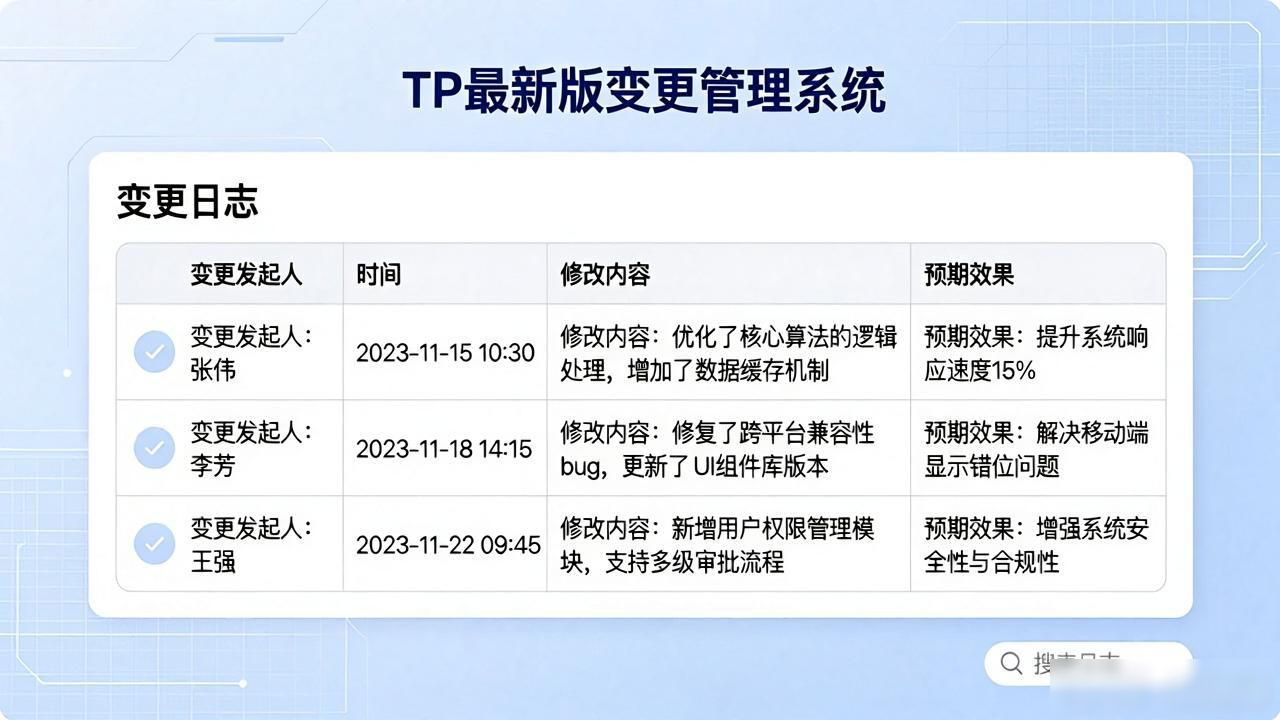 TP最新版变更请求管理详解
