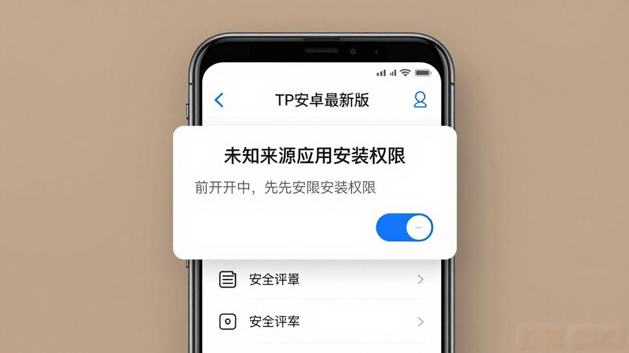 APK文件安全来源确认_下载TP安装包官方渠道_TP官方安卓最新版本下载的完整安装流程