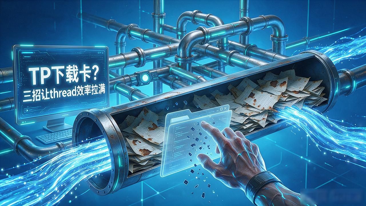 TP下载卡？三招让线程效率拉满