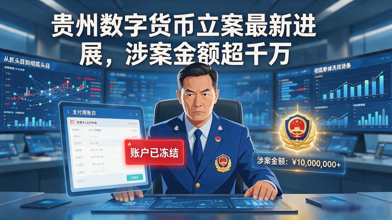 贵州数字货币立案最新进展，涉案金额超千万，普通人最该警惕什么