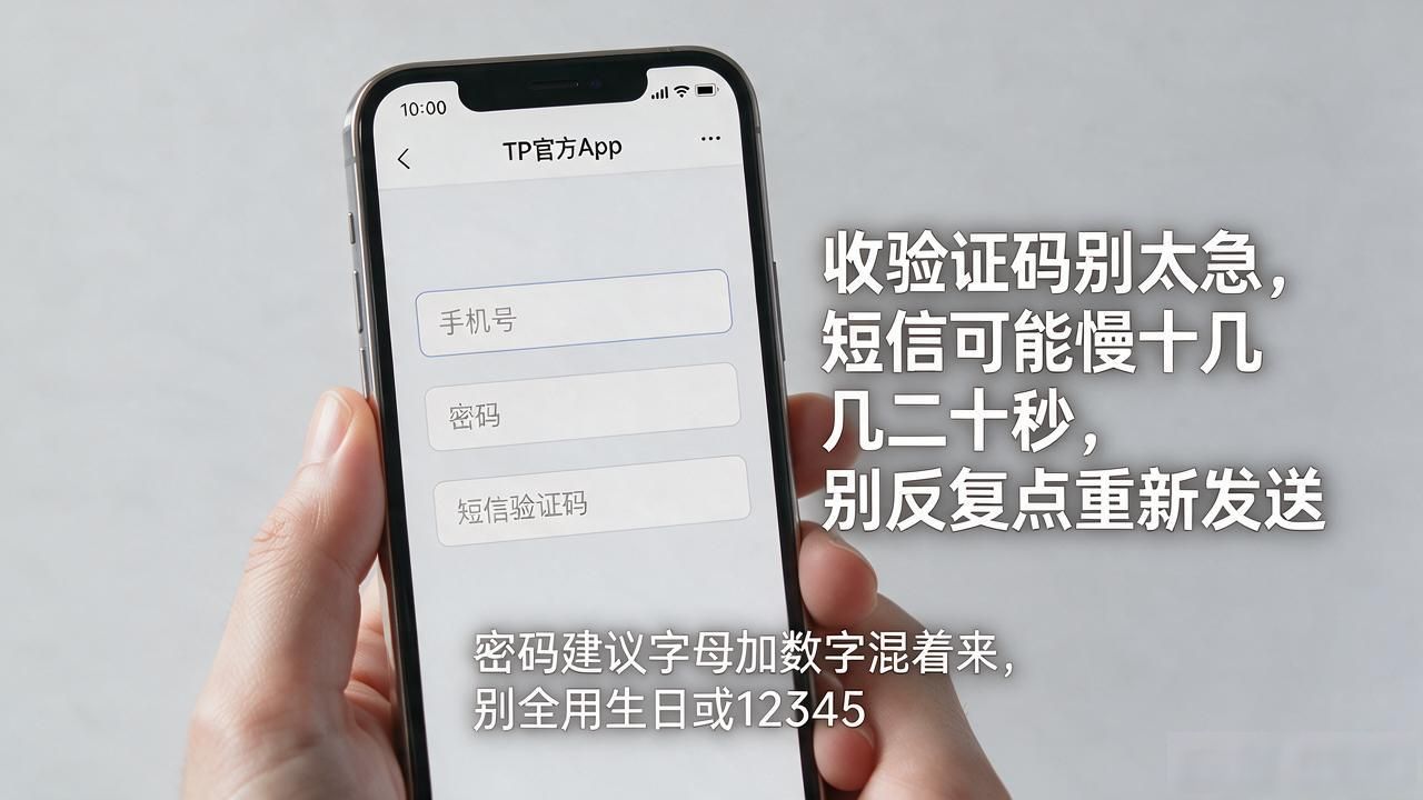 下载TP官方app_如何快速注册并登录TP官方下载app_注册TP账号步骤