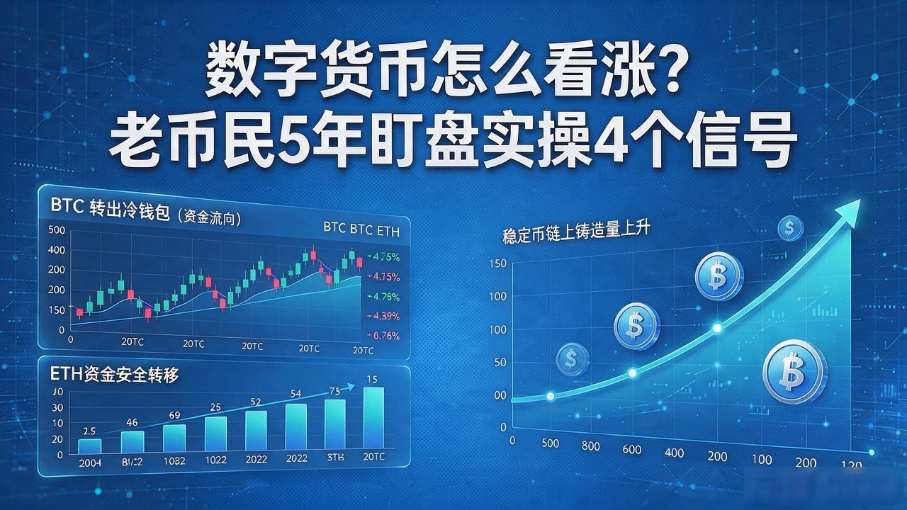 链上数据资金流向分析_数字货币如何看涨_数字货币看涨信号