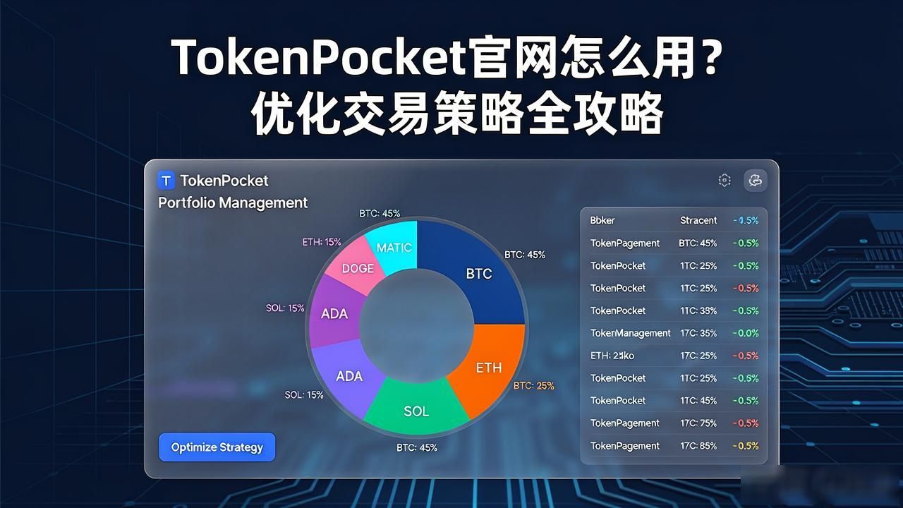 TokenPocket官网怎么用？优化交易策略全攻略