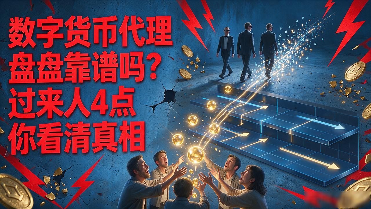 数字货币代理盘靠谱吗？过来人4点帮你看清真相