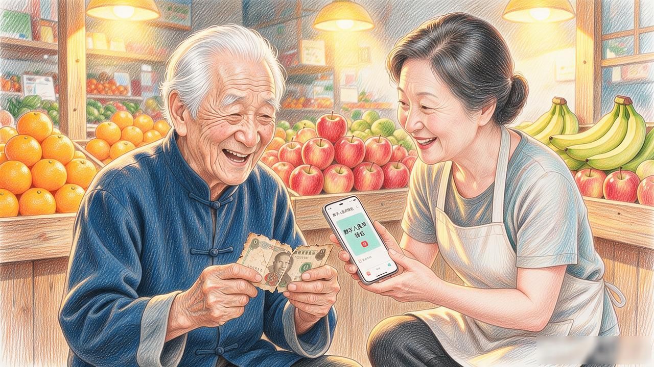 数字人民币收钱到底方不方便？加油祖国数字货币这话没白说