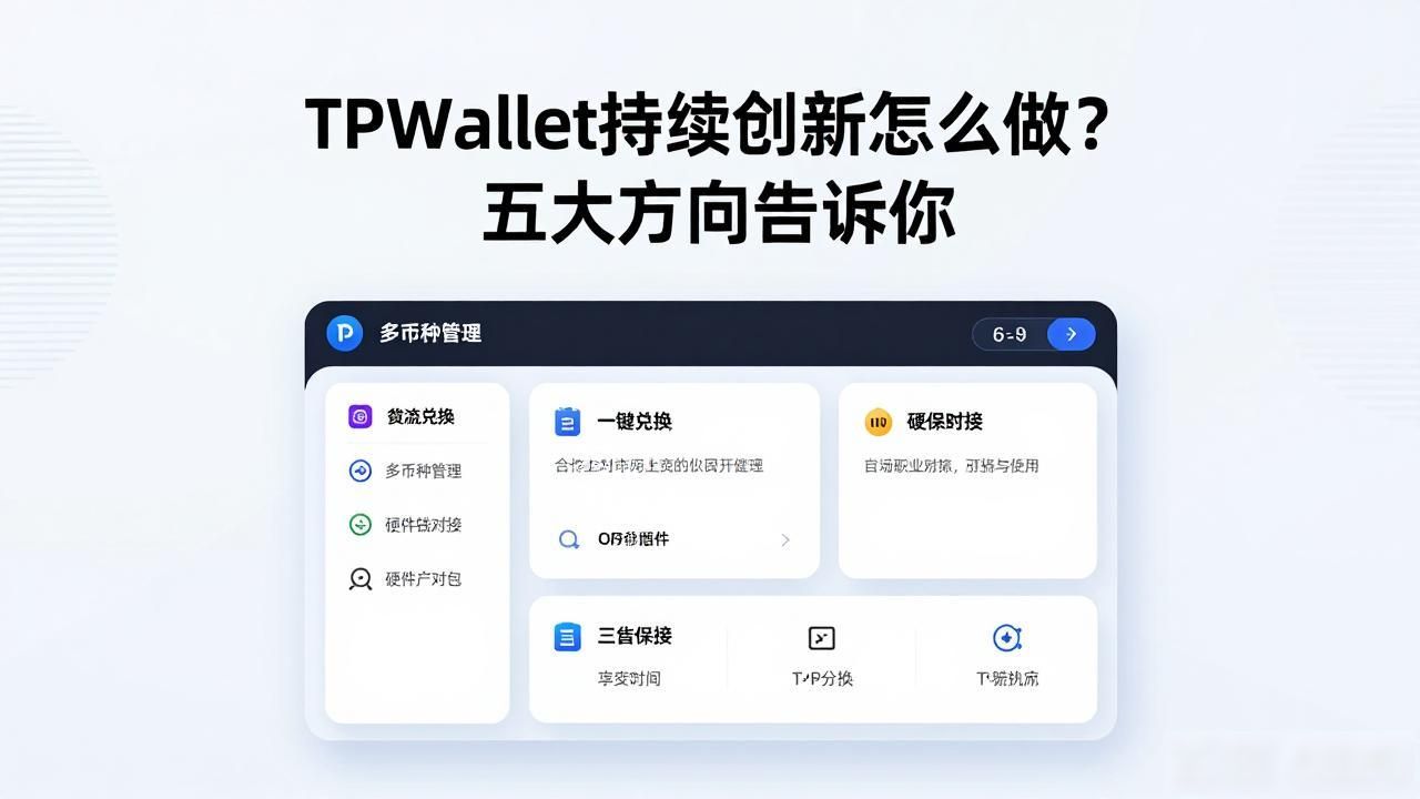 TPWallet持续创新怎么做？五大方向告诉你