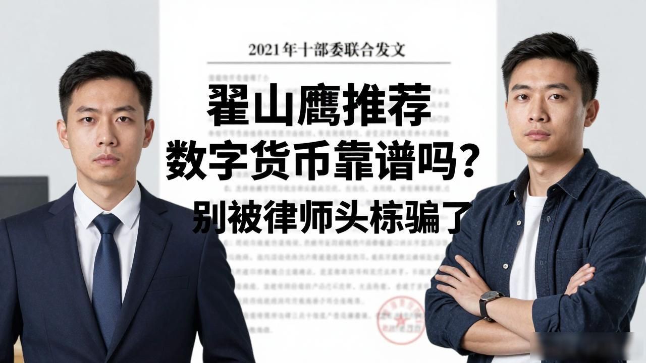 翟山鹰推荐数字货币靠谱吗？别被律师头衔骗了