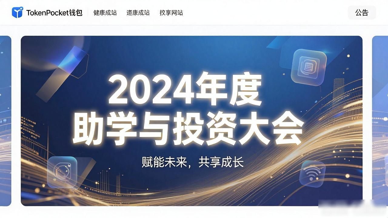 TokenPocket钱包官网怎么看助学与投资大会？一看就懂