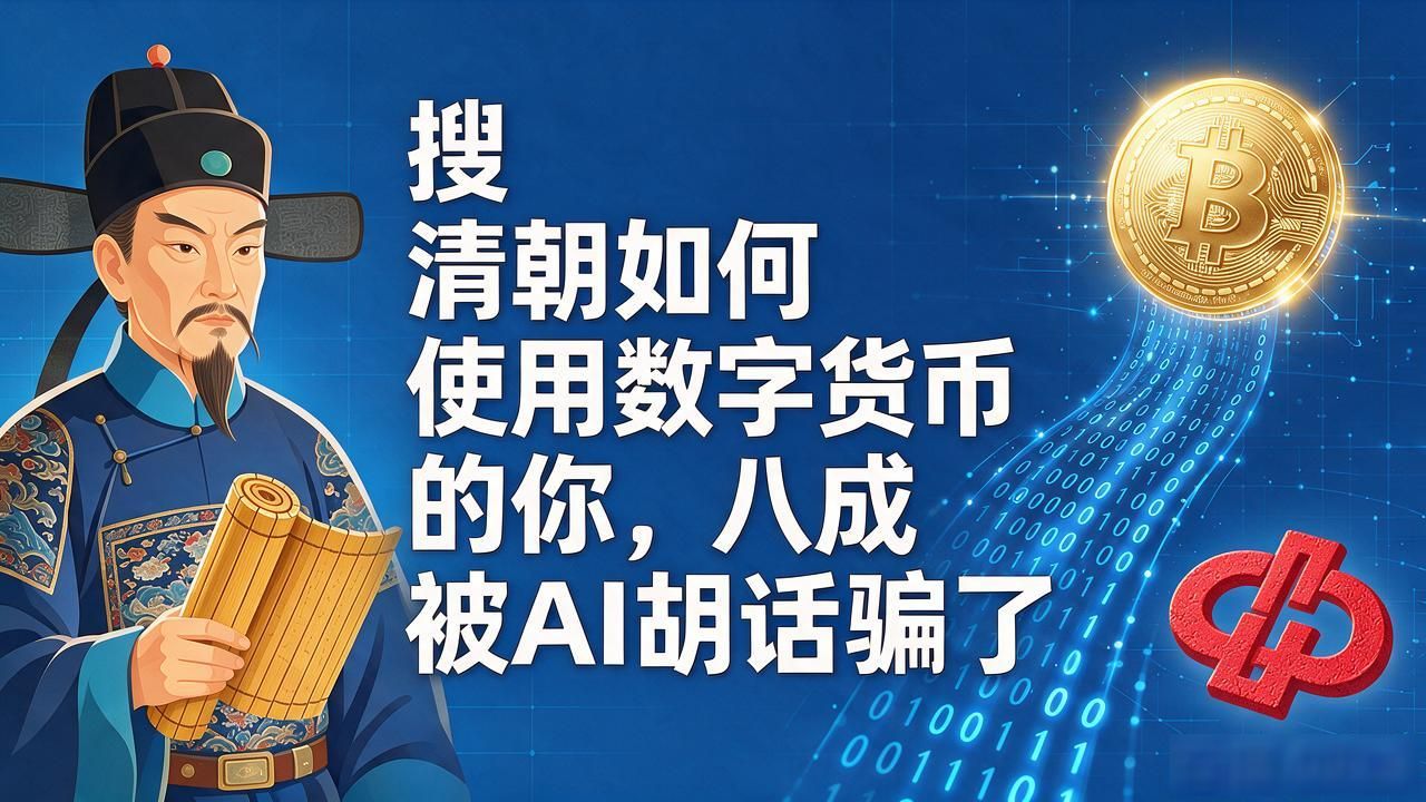 搜"清朝如何使用数字货币"的你，八成被AI胡话骗了