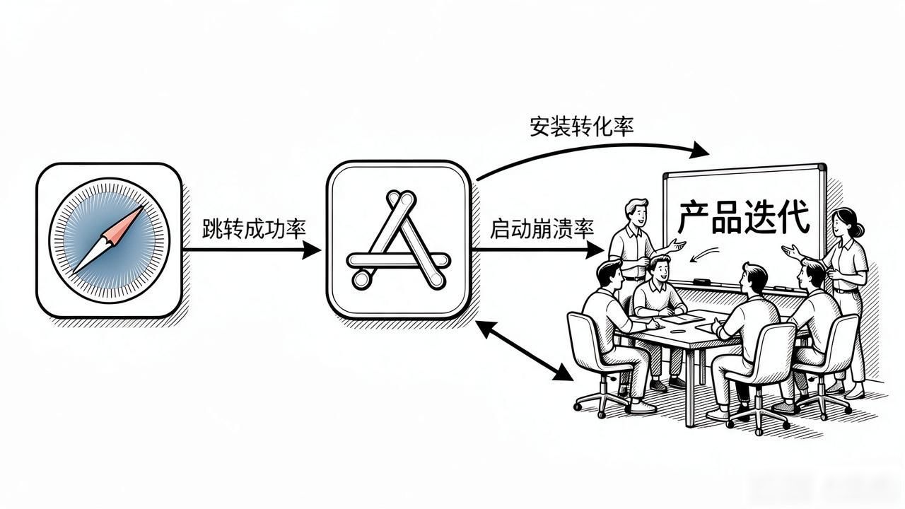 苹果官网iOS下载链路优化_TP官网下载苹果版的价值链与业务流程_App Store直链跳转合规成本
