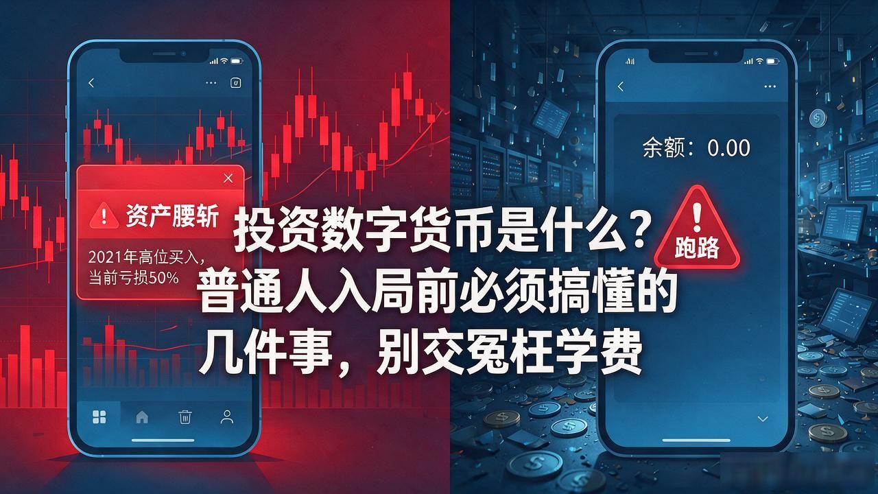 投资数字货币是什么？普通人入局前必须搞懂的几件事，别交冤枉学费