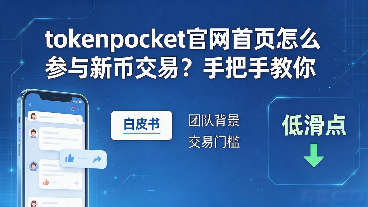 TokenPocket新币发现板块使用方法_TP钱包参与新币认购流程详解_如何通过tokenpocket钱包官网首页参与新币种的投资与交易?
