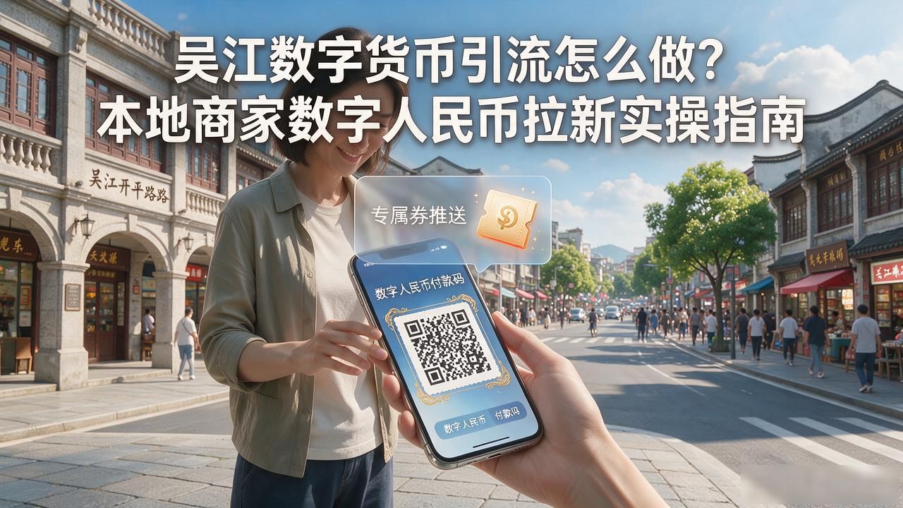 吴江数字货币引流怎么做？本地商家数字人民币拉新实操指南