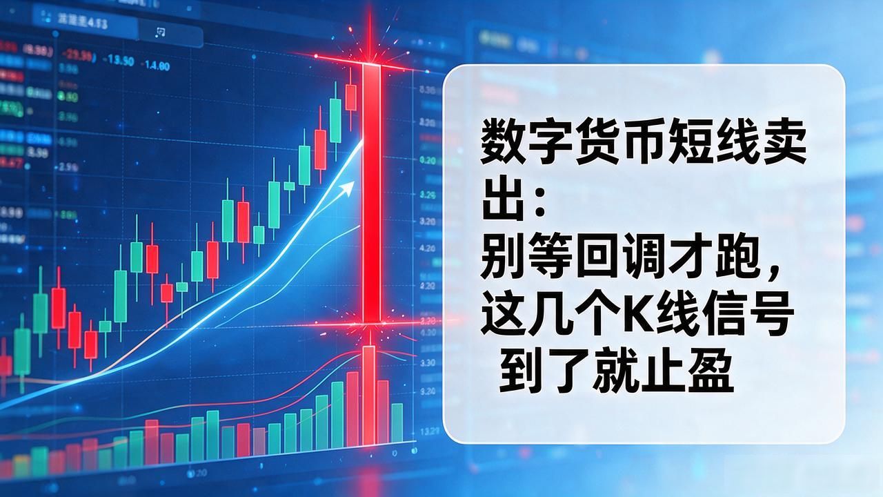 数字货币短线卖出：别等回调才跑，这几个K线信号到了就止盈
