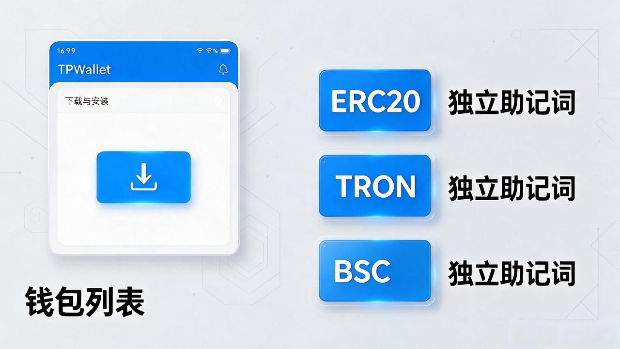 tpWallet官网下载入口_如何在tpWallet官网下载创建与管理多个数字货币钱包?_助记词安全存储方法