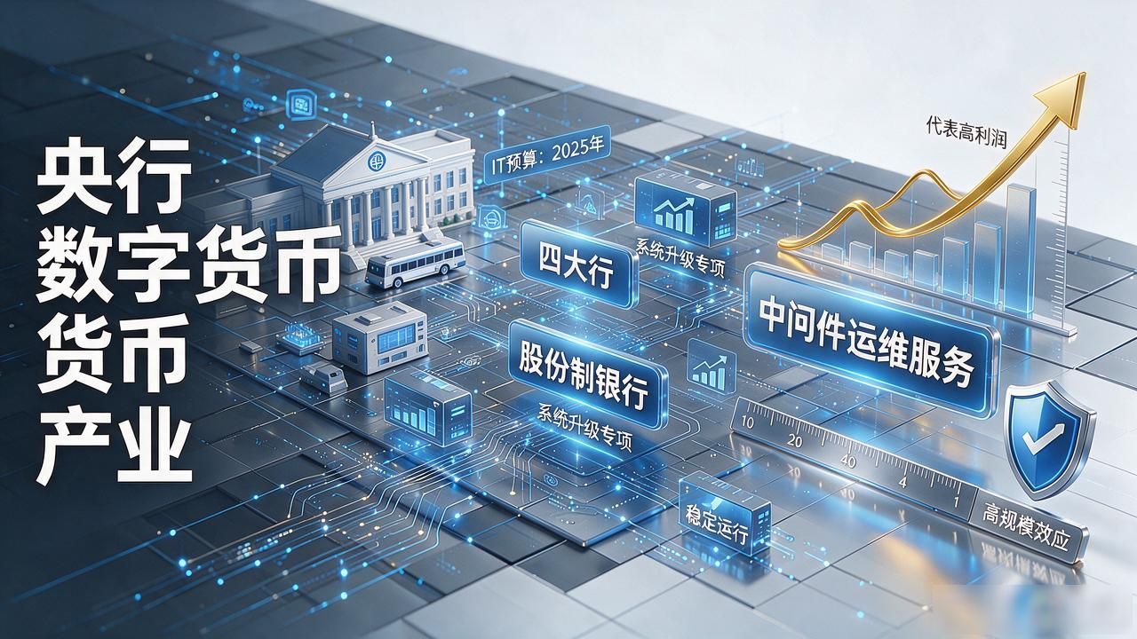 央行数字货币产业，从芯片到钱包这条链上谁最值钱