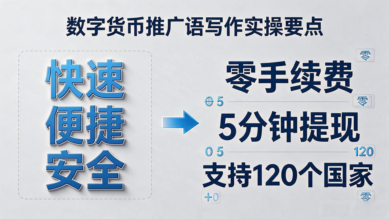 数字货币推广语怎么写才有效？这几个实操要点帮你避开所有坑