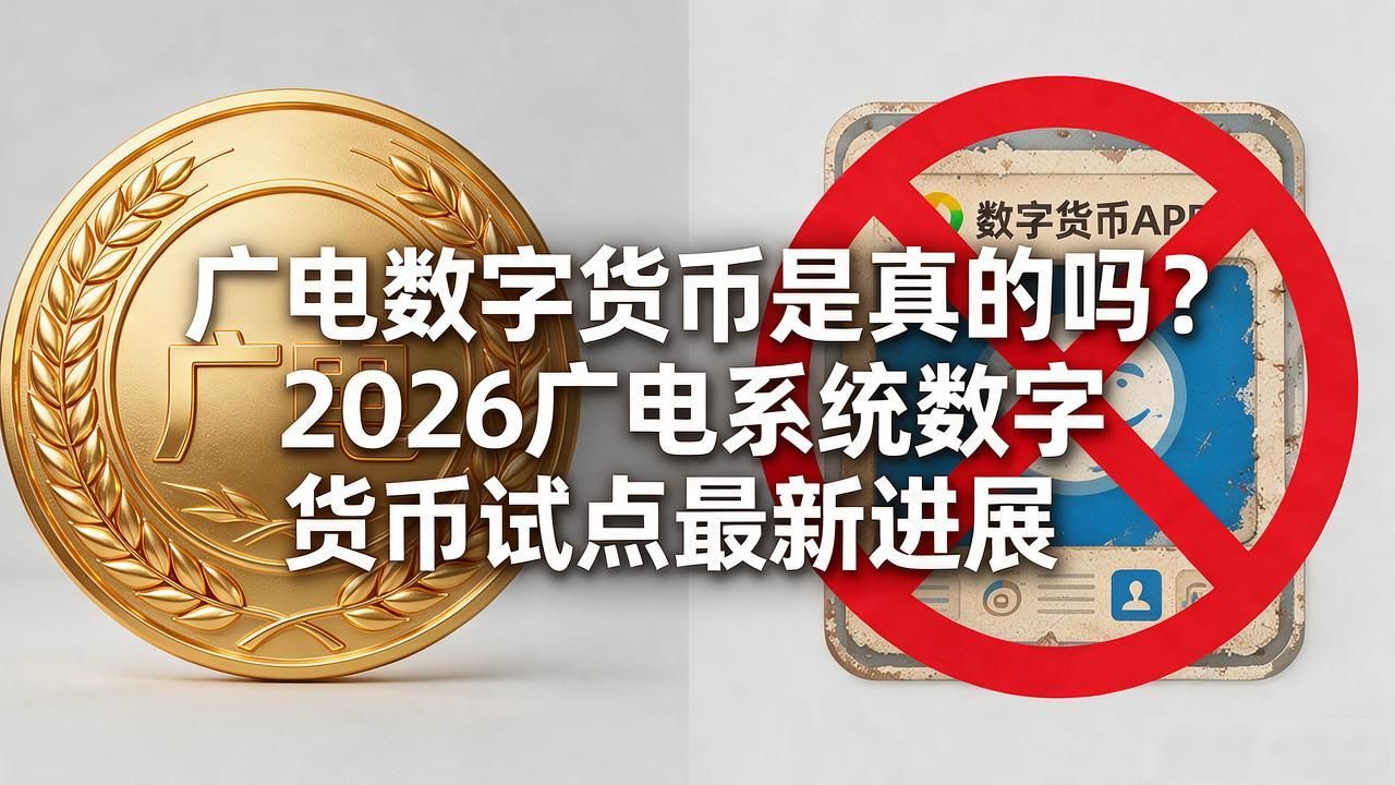 广电数字货币是真的吗？2026广电系统数字货币试点最新进展
