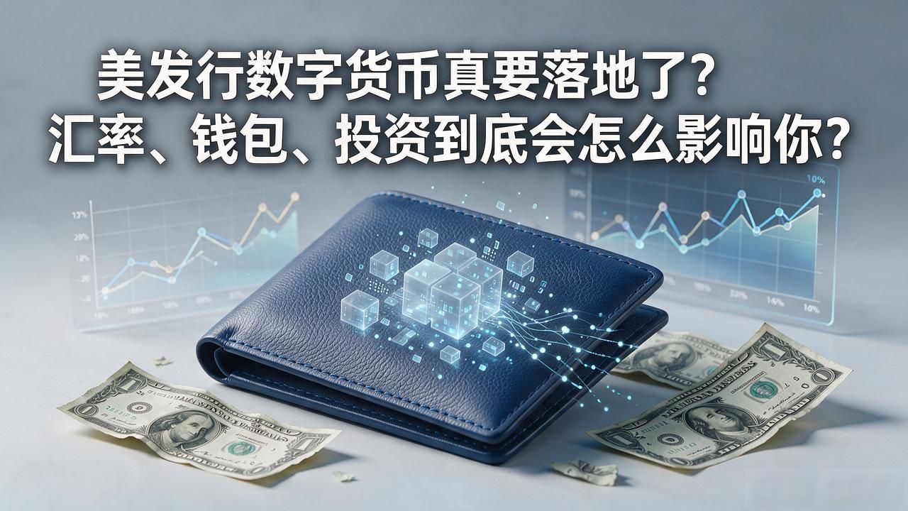 美发行数字货币真要落地了？汇率、钱包、投资到底会怎么影响你
