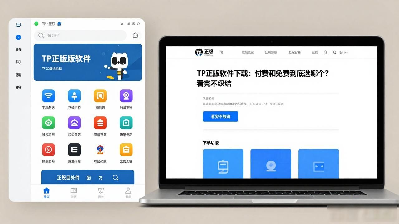 TP正版软件下载：付费和免费到底选哪个？看完不纠结