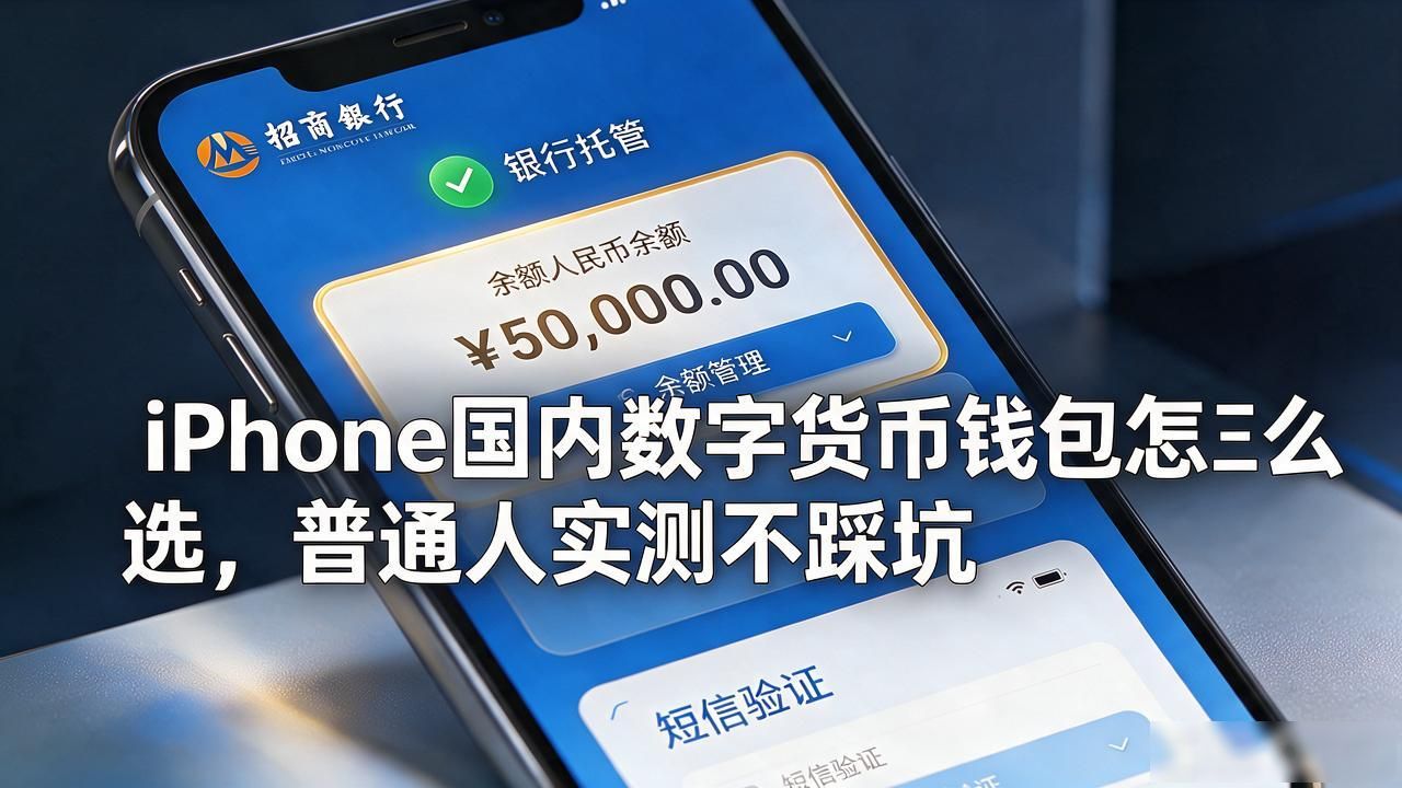 iPhone国内数字货币钱包怎么选，普通人实测不踩坑
