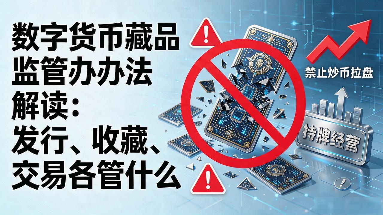 数字货币藏品监管办法解读：发行、收藏、交易各管什么