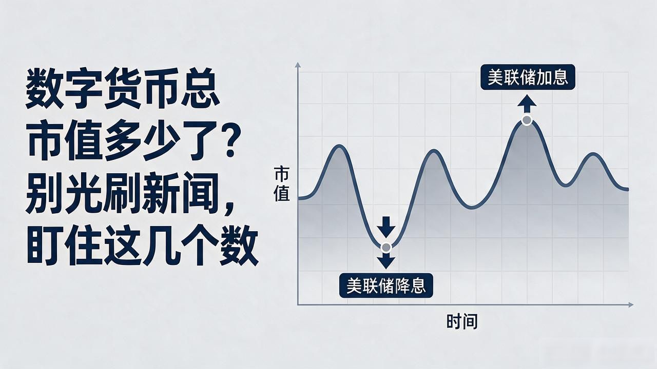 数字货币总市值多少了？别光刷新闻，盯住这几个数