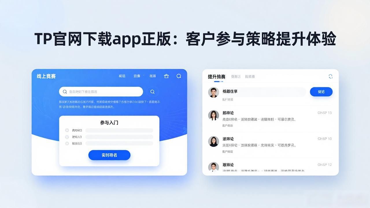 TP官网下载app正版的客户交互与参与战略_用户参与度提升策略_TP官网下载应用正版客户交互战略