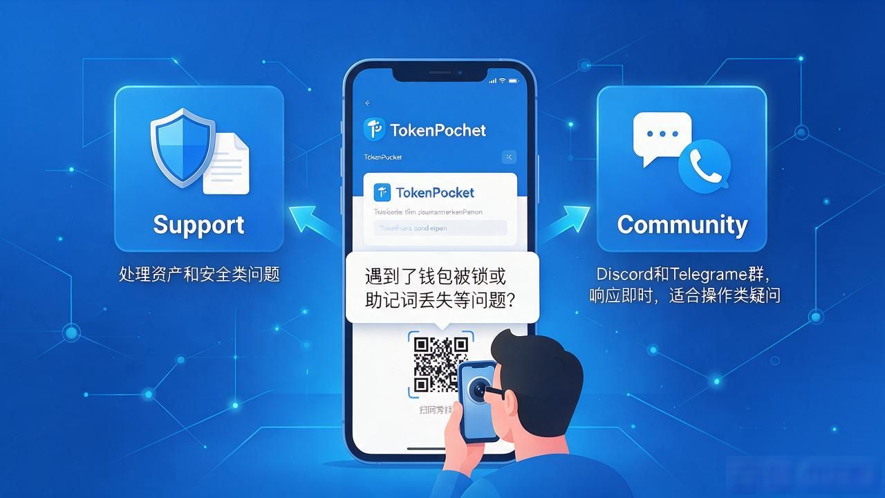TokenPocket钱包官网下载App后，怎么快速找到客服？